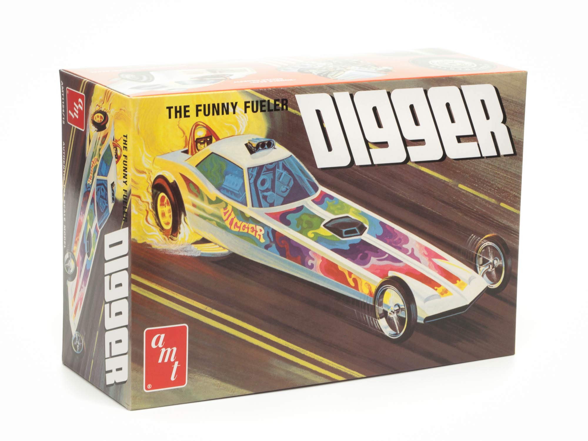 Amazon.com: AMT Skill 2 Model Kit Digger Dragster The Funny